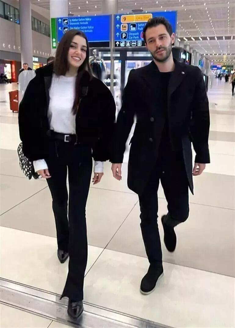 Hande Erçel, sevgilisi Hakan Sabancıyı koluna taktı, soluğu doğum gününde aldı